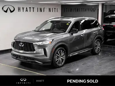 Experience the pinnacle of sophisticated travel with this 2024 INFINITI QX60 Sport Utility, stunning...
