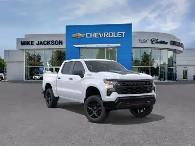 Silverado 1500 Custom TB 4WD 2026 Chevrolet Silverado 1500 Engine: Gas V8 5.3L/325 Safety Equipment...