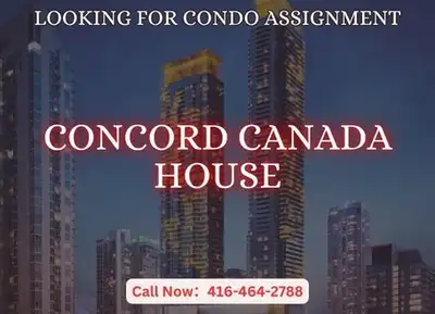 Are you an owner at Concord Canada House looking to sell your pre-construction unit before final clo...