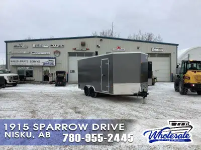 8.5 X 16 RAINBOW TRAILERS CARGO SIDE BY SIDE PACKAGE (4 D-RINGS AND 2 VENTS) 24in. ATP STONE GUARD 2...