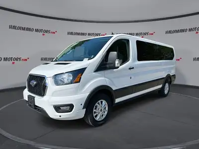 // ACCIDENT FREE!! // Built for moving people with confidence and ease, this 2024 Ford Transit Passe...