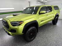 We have a RARE, SUPERCHARGED, ELECTRIC LIME METALLIC 2022 Toyota Tacoma TRD PRO 4x4! This truck look... (image 4)