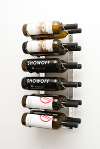 Support 12 bouteilles mural en acier inoxydable de 61 cm Double Laval / North Shore Greater Montréal Preview