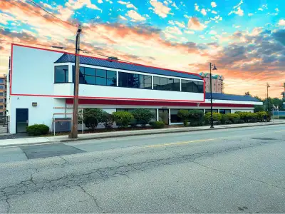 Excellent opportunity to lease 4,134 SF of raw second-floor space in a freestanding landmark buildin...