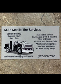 MJ's Mobile Tires Services