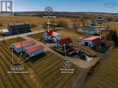 A rare opportunity to acquire one of Nova Scotia's premier vineyard properties in the heart of the A...