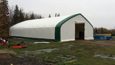 60′ WIDE DOUBLE TRUSS STORAGE BUILDINGS, View more