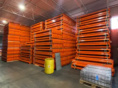 New and used pallet racking and industrial shelving, View more