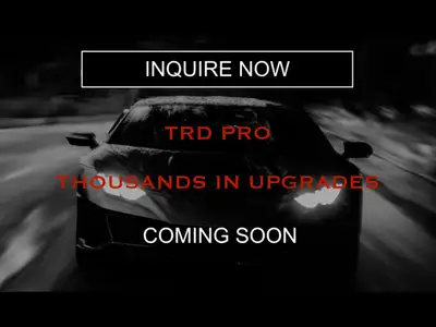 -TRD PRO -BRAND NEW 3" LIFT -BRAND NEW 33" BFG TIRES -BRAND NEW 17" KMC BLACK ALLOY WHEELS -BRAND NE...