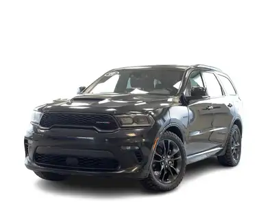 Recent Arrival! 2021 Dodge Durango R/T DB Black Crystal Clearcoat AWD, 4 & 7-Pin Wiring Harness, Ada...