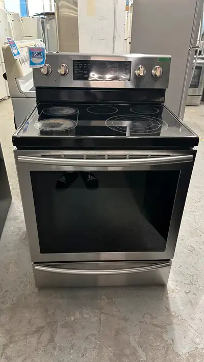 8188- Cuisinière Samsung Vitrocéramique Stainless stove