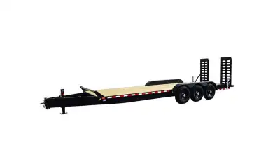 2026 Canada Trailer CE7X22-21K Tri Axle equipment hauler GVWR 22680 with a cargo capacity of 18400lb...