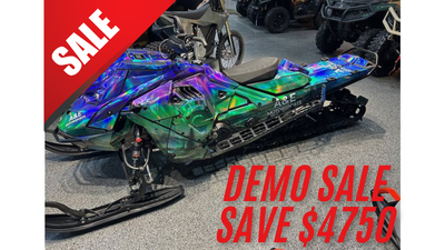 IN STOCK NOW! ONLY 1950 KM / 98 HOURS 4.5 SCREEN NORTHERN LIGHTS WRAP PRICE IS PLUS TAX. Engine Type...