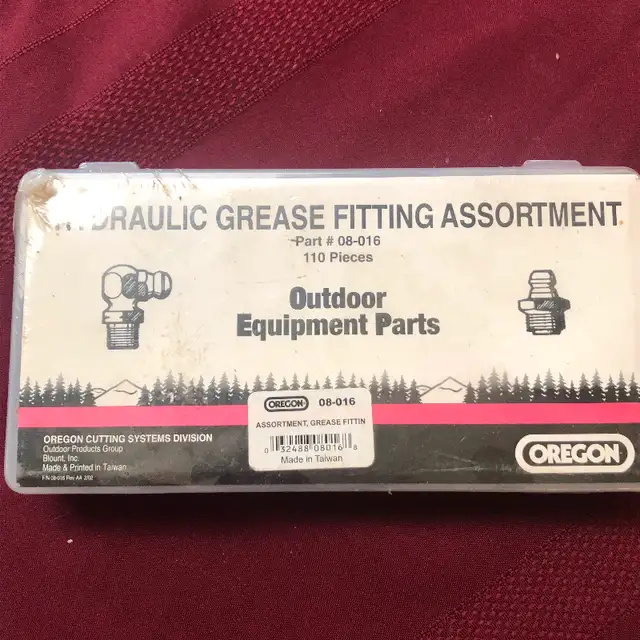 Oregon Part #08-016 ~ Assortment Grease Fitting62864361828993121