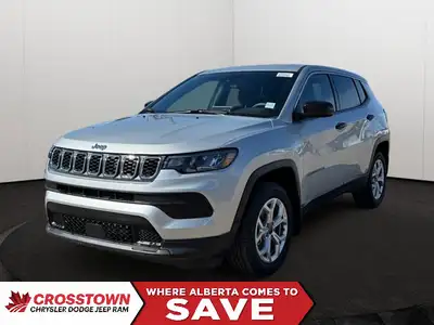 This 2026 JEEP COMPASS SPORT 4X4 has the following options Cloth Low-Back Bucket Seats, Heated Front...