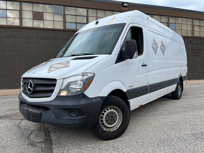 CARFAX VERIFIED - 2016 MERCEDES-BENZ SPRINTER 170" 2500 -EXTENDED - HIGH ROOF - DIESEL - FULLY LOADE...