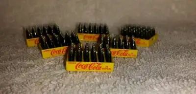 1/24 DIECAST DANBURY MINT COCA COLA BOTTLES/CASES NEW, View more