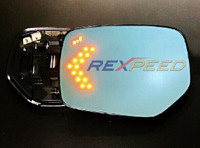 15+ WRX STi Polarized Blue Mirrors w/ Heated & Blind Spot & Turn