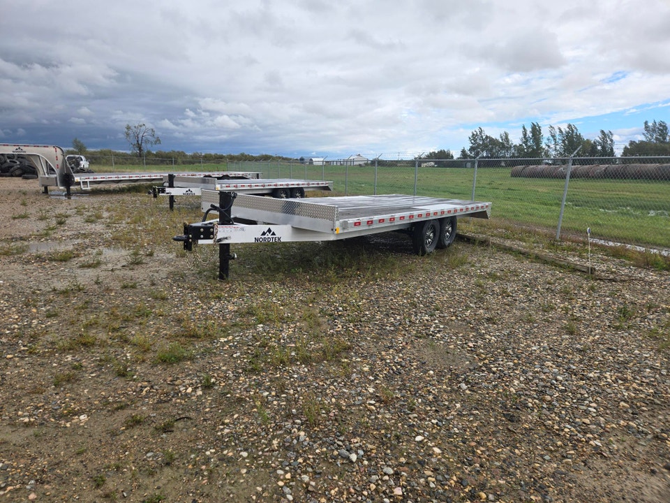 2026 NORDTEK 102X20' All - Aluminum Flat Deck Trailer | Farming ...