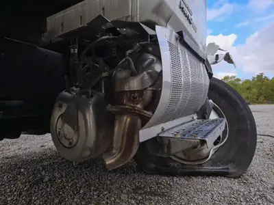 2020 Hino 308 Diesel Particulate Filter (DPF) For Sale - Used - Part has some damage (see photos). G...