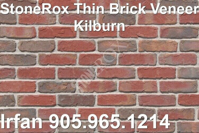 StoneRox Thin Brick Veneer Kilburn Stone Rox Thin Brick Veneers in Outdoor Décor in Markham / York Region