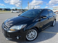 2014 FORD FOCUS TITANIUM EDITION FULLY LOADED NAVIGATION SONY AUDIO HEATED LEATHER SEATS REV CAM SUN... (image 1)