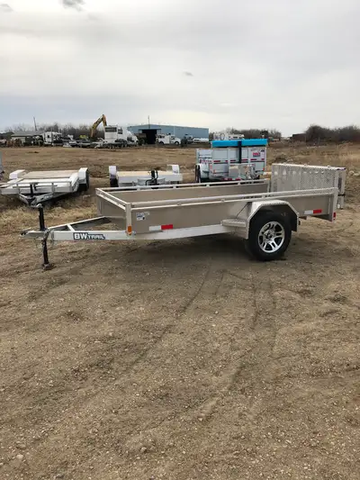 New Aluminum Utility trailers. Professionally made in Alberta! Why bother with a steel trailer too h...