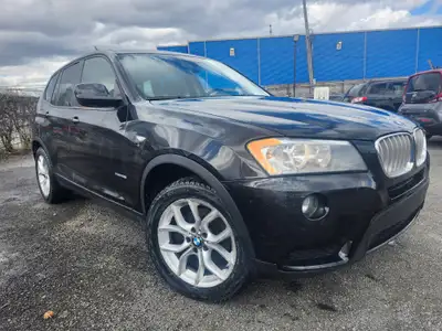 GARANTIE 1 ANS CREDIT DIRECT EN LIGNE AU WWW.AUTO-INTERNET.CA WOW 2014 BMW X3 AWD 4 CYL 2.0L TOUT EQ...