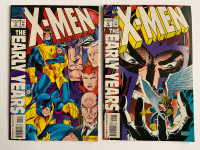 X-Men The Early Years 1994 Marvel Comic issues # 4,5