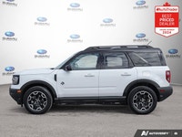 Recent Arrival! Oxford White 2025 Ford Bronco Sport Outer Banks 4WD 8-Speed Automatic 1.5L EcoBoost... (image 1)