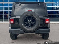 One Owner, Black 2023 Jeep Wrangler Willys 4X4, 8-Speed Automatic, Powerful Yet Fuel Efficient 2.0L... (image 4)