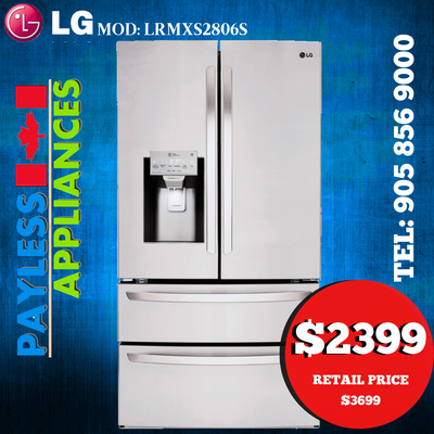 LG LRMXS2806S 36" French Door Refrigerator With 28 Cu. Ft., View more