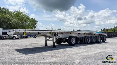 Trailer / Remorque - # STOCK: R-37766 2019 MAC 48' ALUMINIUM FLAT BED , Brakes / Freins: AIR LES VÉH...