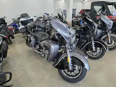 2016 Indian Motorcycles Roadmaster Steel Gray and Thunder Black GO AHEAD SPOIL YOURSELF The best roa...