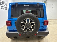 2025 Jeep Wrangler Sahara SAHARA 4X4 | DEALER DEMO | HEATED LEATHER SEATS | Hydro Blue Pearl Coat Pe... (image 5)