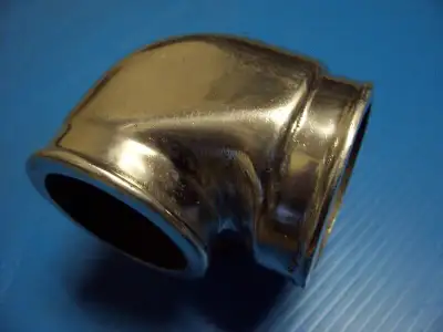 Active Autowerke tuning supercharger / turbo 90 degree aluminum cast pipe designed for turbo or supe...