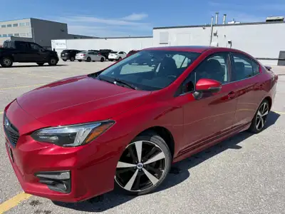 2017 SUBARU IMPREZA LIMITED SPORT TECH EDITION ONLY 111,825 KMS AWD LOADED HEATED SEATS NAVI SUNROOF...