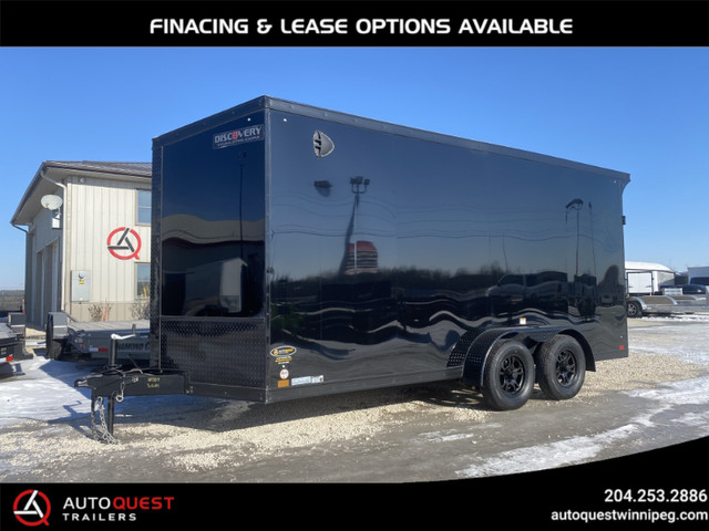 2024 Discovery 7' x 16' x 84" V-Nose Enclosed Trailer in Cargo & Utility Trailers in Regina