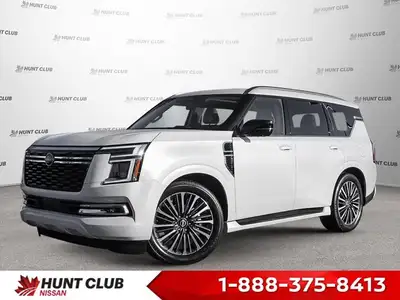 This Nissan Armada has a strong Twin Turbo Premium Unleaded V-6 3.5 L/213 engine powering this Autom...