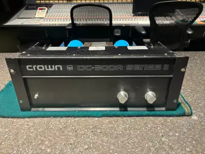 Vintage Crown DC-300A Series II Power Amplifier, View more