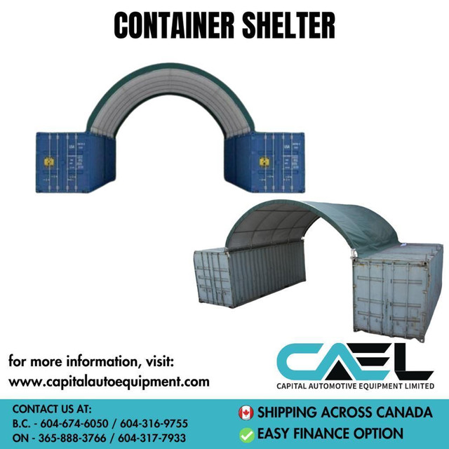Wholesale Storage Solutions: Container Shelters with PVC Fabric in Other in City of Halifax