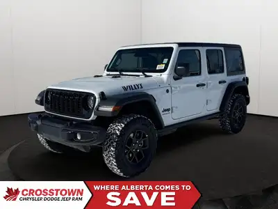 This 2026 JEEP WRANGLER 4-DOOR SPORT has the following options Cloth Low-Back Bucket Seats, Remote S...