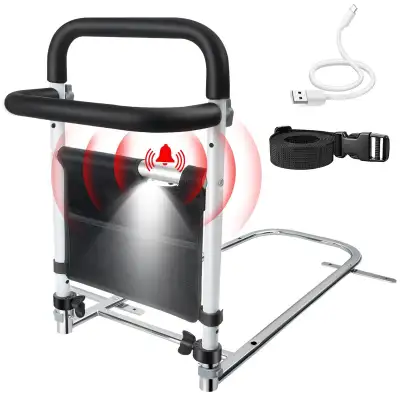 BRAND NEW - HuaQue Bed Rails for Elderly Adults for Adjustable B, View more