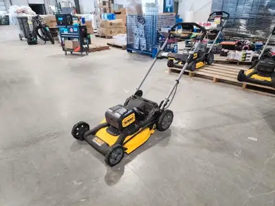 Bryan's Online Auction features a variety of property maintenance equipment, including gas and elect...