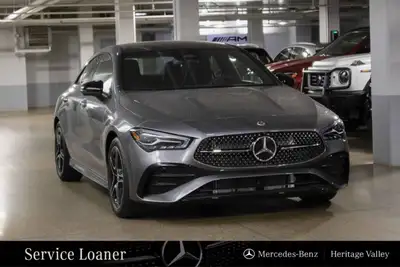 This Mercedes-Benz CLA has a strong Intercooled Turbo Gas/Electric I-4 2.0 L/121 engine powering thi...