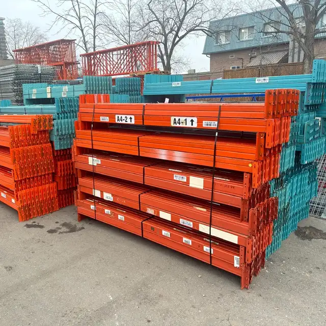 14' H x 42" D REDIRACK USED uprights for Pallet Racking in Industrial Shelving & Racking in Mississauga / Peel Region - Image 5