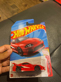 Hot Wheels Diecast Car - Toyota Supra (Red)