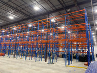 USED REDIRACK PALLET RACK FRAMES - 24’ tall x 42”