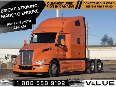 2024 PETERBILT 579 Sleeper ENGINE AND AFTER TREATMENT - 966K KMS OR APRIL 2028 * Kms: 528,235 * Engi...