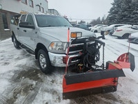 Vehicle is being sold As Is and is not certified. Vehicle has an older Curtis V Blade plow with a ne... (image 1)